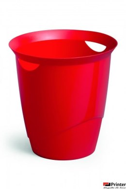 Kosz na śmieci 16l czerwony DURABLE 1701710080
