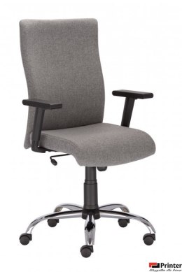 Krzesło obrotowe LEON ST/WILLIAM R19T STEEL EF031 szary NOWY STYL