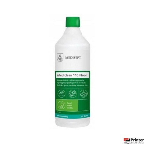 MEDICLEAN 110 Floor koncentra do mycia i pielęgnacji wodoodpornych podłóg 1L (egzotyczny)