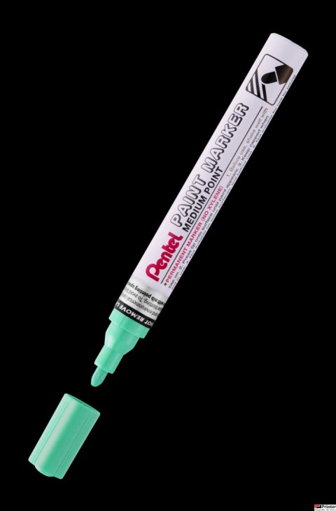 Marker olejowy Pentel średnia okrągła końcówka, MMP10-MD perłowy zielony SALE