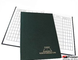 Nowy inkdeks ks 1320088 Księga korespondencyjna 300 k. zielona WARTA 1824-229-018 WARTA