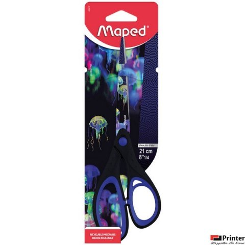 Nożyczki Deepsea 21 cm blister kartonowy Maped 469217