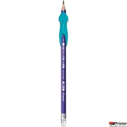 Ołówek z gumką Kidy Learn HB + ergonomiczna nakładka na ołówek Maped 853502