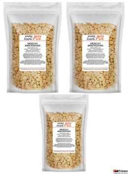 Orzechy ziemne 2,5kg orzeszki arachidowe prażone niesolone