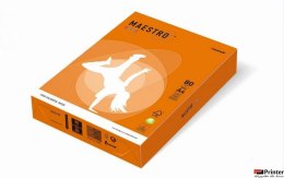 Papier xero MAESTRO COLOR A4 80g MO15 mandarynkowy