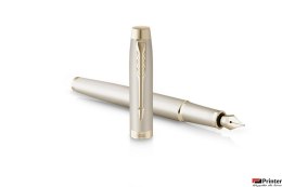 Pióro wieczne (F) Parker Im Professionals Monochrome Champagne PARKER 2172953, giftbox