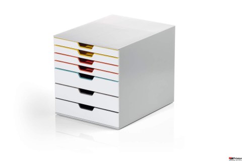 Pojemnik VARICOLOR z 7 kolorowymi szufladkami DURABLE 762727
