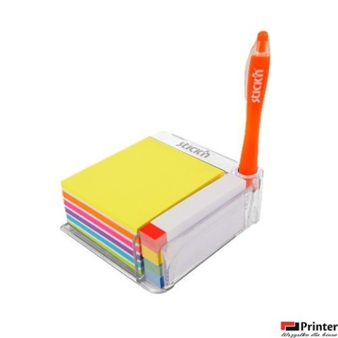 Przyborniki STICKN 21432 z notesami i zakładkami na biurko