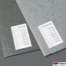 Samoprzylepne kieszenie na etykiety 3L 35x102mm 10325 (12 sztuk)