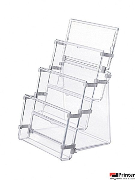 Stojak na ulotki DL trzy kieszenie 0403-0048-00 PANTA PLAST