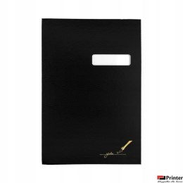 Teczka do podpisu 20-kart, okienko, czarna 1822246 BARBARA