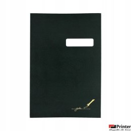 Teczka do podpisu 20-kart, okienko, zielona 1822245 BARBARA