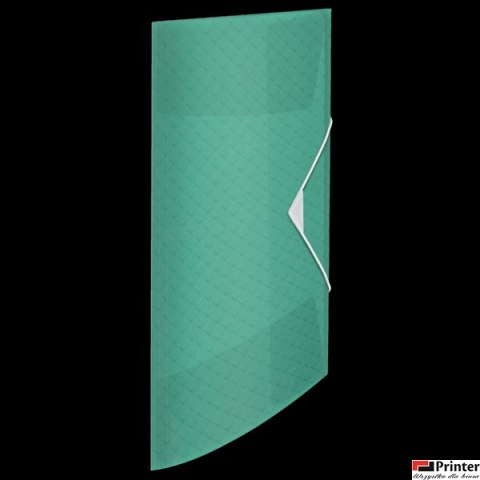 Teczka z gumką Esselte ColourBreeze, 15 mm, zielony 626223