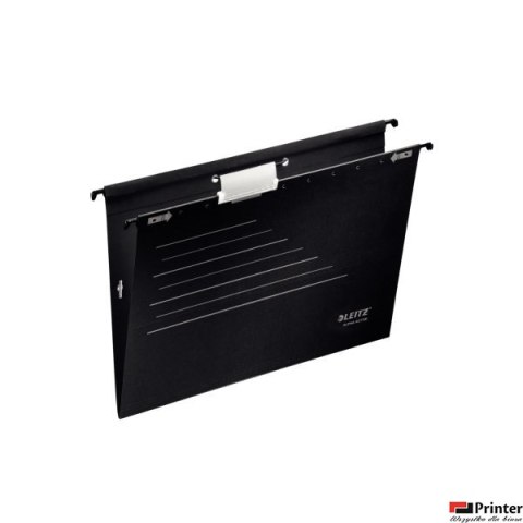 Teczki zawieszane z gumką Alpha Active, czarny, 5 szt. Leitz 19253195