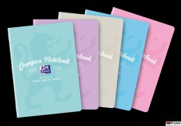 Zeszyt OXFORD CAMPUS A5 60k 90g pastel linia z marginesem 400160140