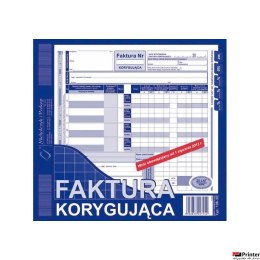 106-2N/E Faktura korygująca 2/3 A4 MICHALCZYK I PROKOP