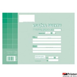 604-1N Książka obiektu budowlanego, A4 zeszyt, MICHALCZYK&PROKOP