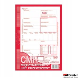 800-1 CMR Międzynarodowy list przewozowy (1+3), A4 80 kartek, MICHALCZYK&PROKOP
