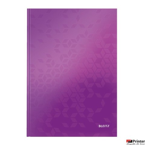 Brulion w kratkę A4 LEITZ WOW fioletowy 46261062