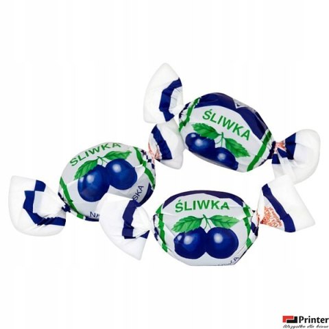 Cukierki Śliwka NAŁĘCZOWSKA w czekoladzie 1000g SOLIDARNOŚĆ LUZ
