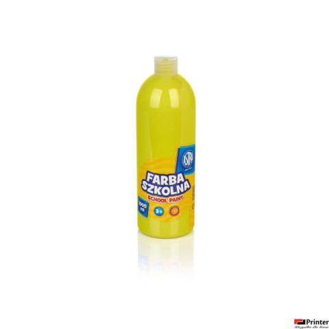 Farba szkolna Astra 1000 ml - cytrynowa, 301217054