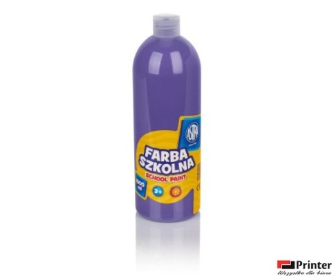 Farba szkolna Astra 1000 ml - fioletowa, 301217058