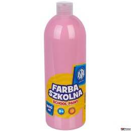 Farba szkolna Astra 1000 ml - różowa jasna, 301217061