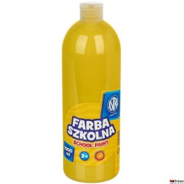 Farba szkolna Astra 1000 ml - żółta, 301217053