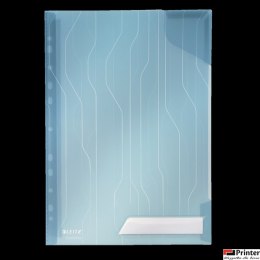 Folder Leitz Combifile, niebieski przezroczysty, folia 5 szt., 200 mic., 47260035