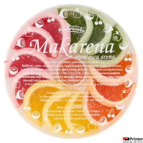 Galaretki Pomorzanka Makarena 200g