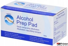Gaziki do dezynfekcji nasączone alkoholem Alcohol Pad, 100 szt.