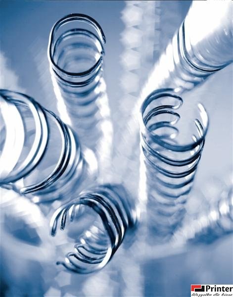 Grzbiet metalowe 9.5mm czarne(100 3/8 skok 3:1 ARGO