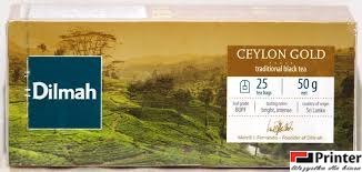 Herbata DILMAH CEYLON GOLD 25szt x2g saszetki czarna