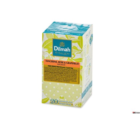 Herbata Dilmah Tangerine, Rose & Grapefruit 25 x 1,5g
