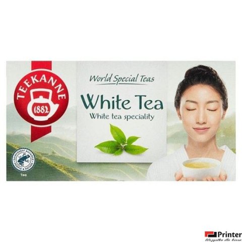 Herbata TEEKANNE WHITE TEA 20t biała