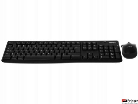 Klawiatura + mysz LOGITECH Wireless Combo MK270 czarna bezprzewodowy zestaw 852478