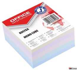 Kostka klejona, 85x85x40mm, mix kolorów, typu OFFICE PRODUCTS 14053311-99