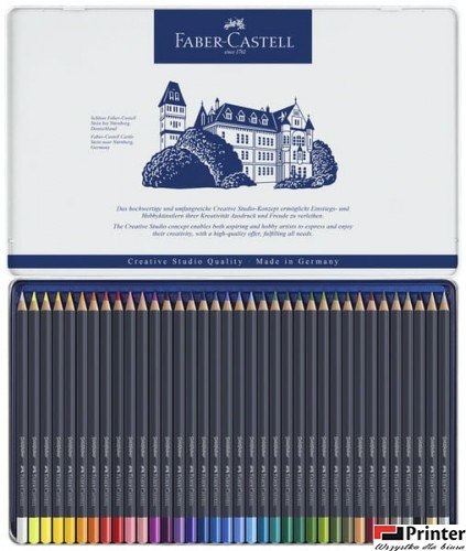 Kredki ołówkowe miękkie 36 kolorów GOLDFABER, FABER CASTELL 114736 SALE