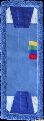 MEDISEPT Mop z mikrofazy 40cm DUO niebieski IM-AKC-0003 NIEBIESK