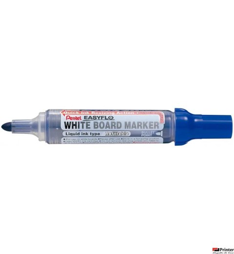 Marker z systemem ponownego napełniania niebieski MW50M-CO PENTEL