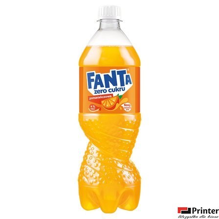 Napój FANTA POMARAŃCZA zero cukru 0.85L butelka PET