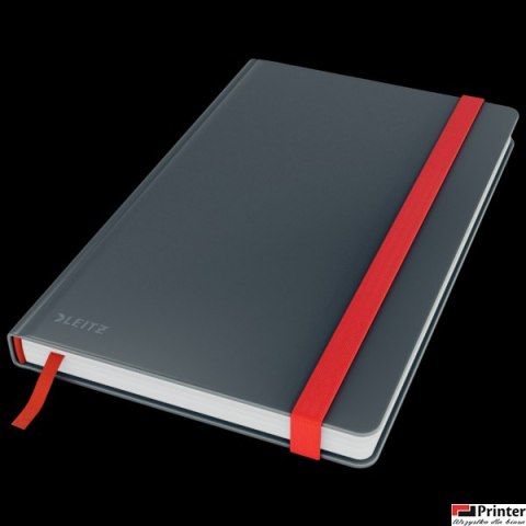 Notatnik Leitz Cosy, A5, kratka, szary 44540089