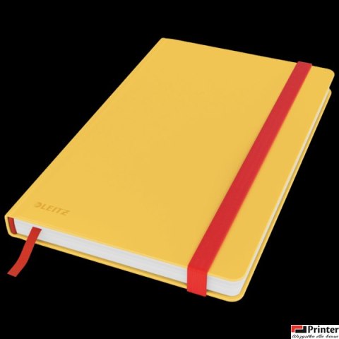 Notatnik Leitz Cosy, A5, kratka, żółty 44540019