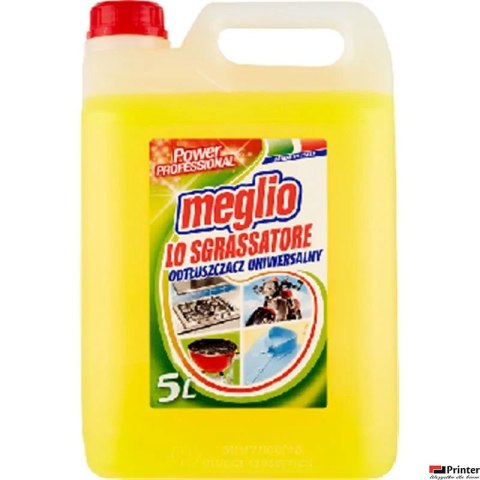 Odtłuszczacz MEGLIO Lemon uniwersalny, 5L kanister 02866