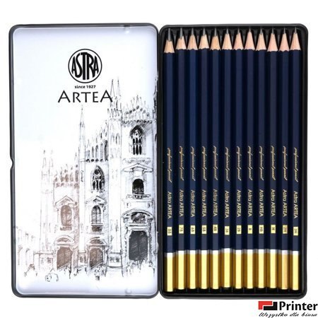 Ołówek do szkicowania 6B Astra Artea 206118007
