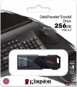 Pamięć Pendrive KINGSTON 256GB USB 3.2 Data Traveler Exodia Onyx