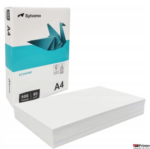 Papier xero A4 SYLVAMO 80g klasa białości A 146 karton 5 ryz