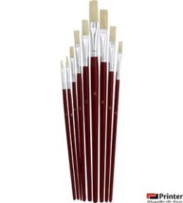 Pędzle 882B płaskie 9 szt., 9 szt. GRAND 170-1415