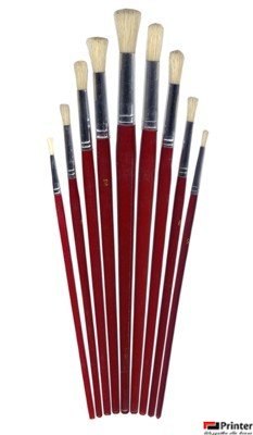 Pędzle 882Y okrągłe 8 szt., 9 szt. MIX rozmiarów, GRAND 170-1426