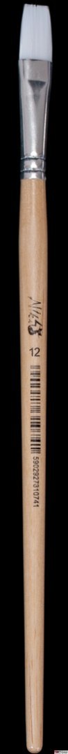 Pędzle nylonowe płaskie nr12 6812 KOH I NOOR
